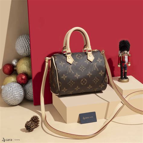 celebrity lv nano speedy|speedy nano monogram handbags.